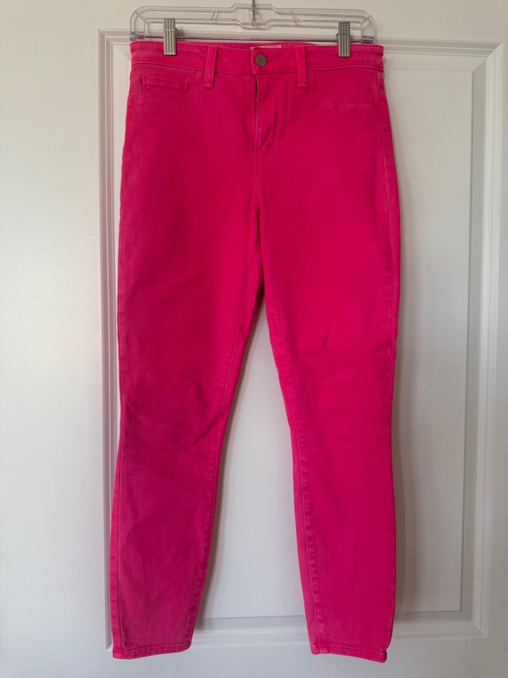 L'AGENCE Hot Pink Skinny Jeans
